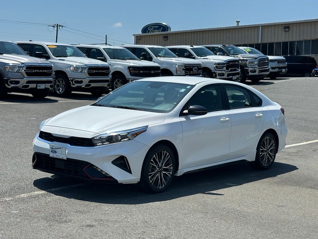 Used 2022 Kia FORTE GT-Line with VIN 3KPF54AD5NE508225 for sale in Troy, NC