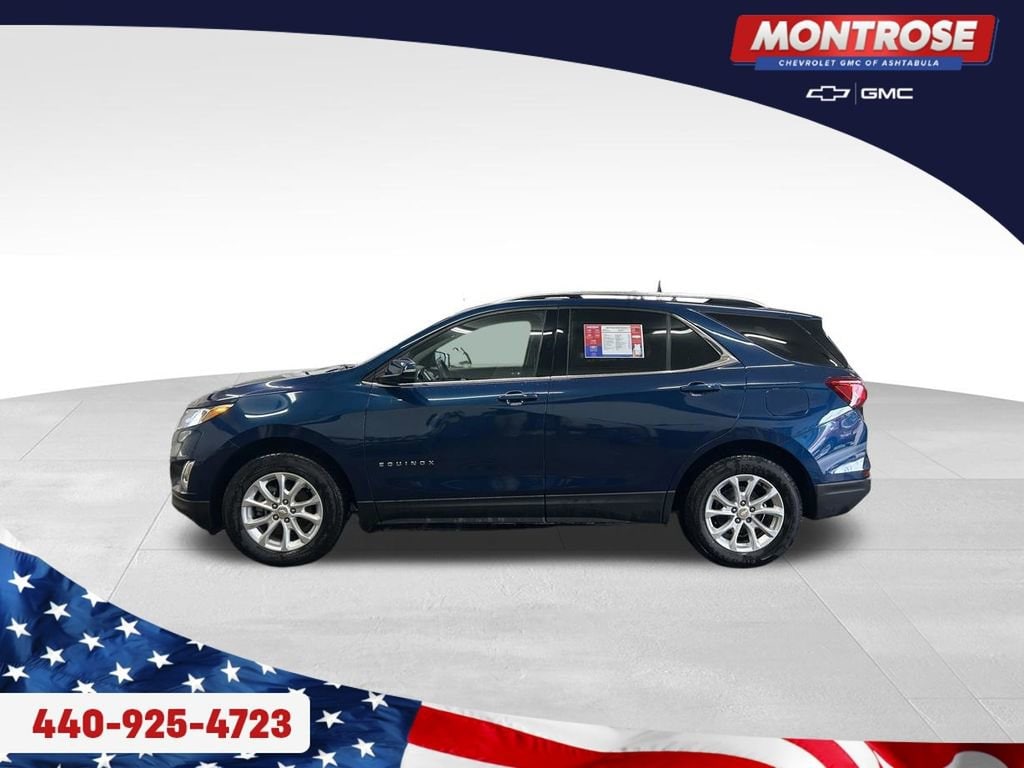 Used 2019 Chevrolet Equinox LT with VIN 2GNAXUEV4K6303764 for sale in Ashtabula, OH