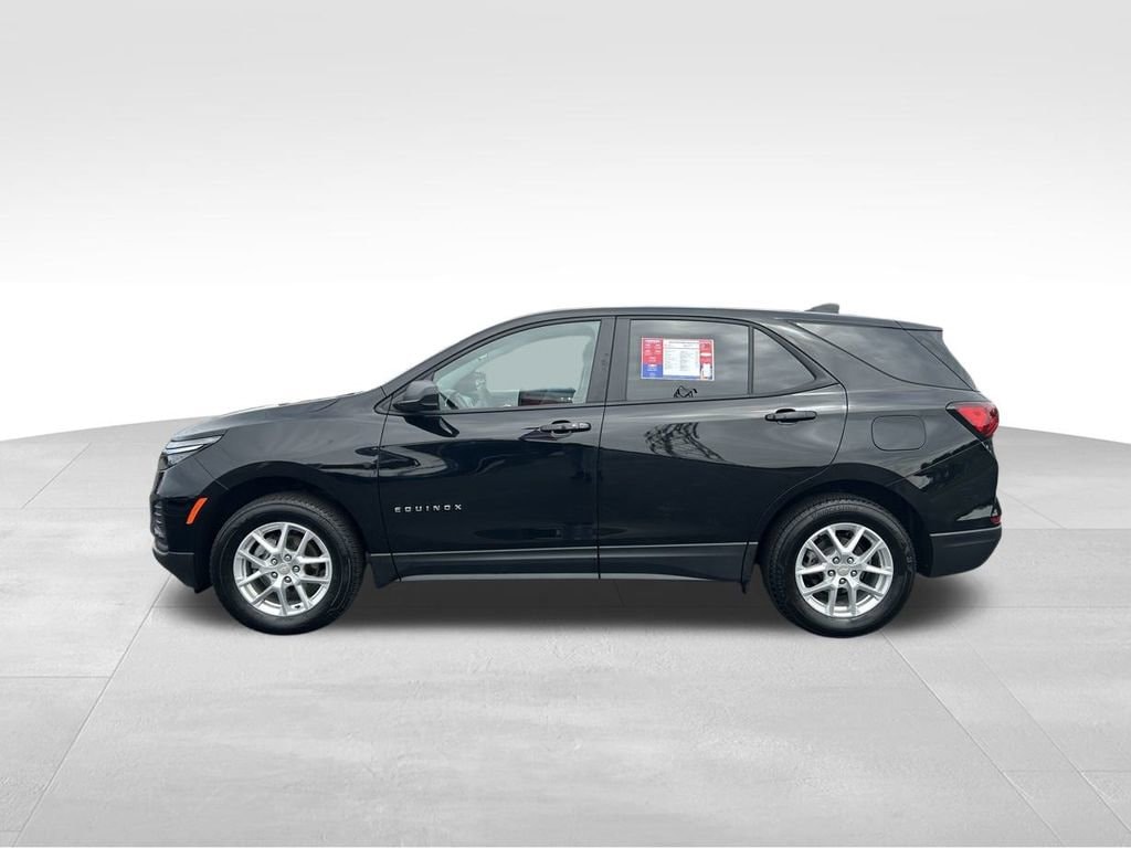 Used 2023 Chevrolet Equinox LS with VIN 3GNAXSEG3PL191953 for sale in Ashtabula, OH