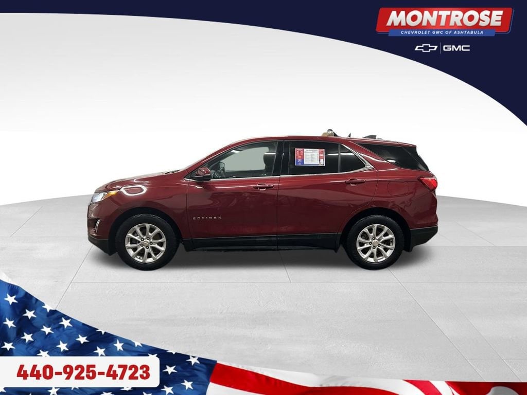 Used 2020 Chevrolet Equinox LT with VIN 3GNAXKEV5LS538021 for sale in Ashtabula, OH