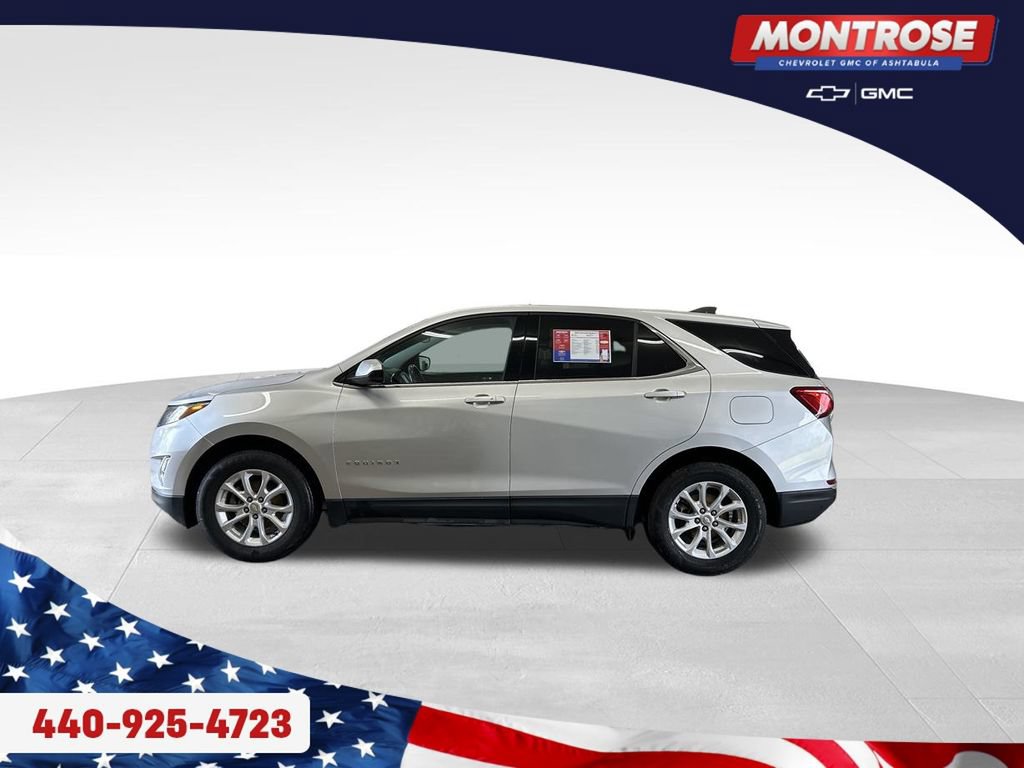 Used 2020 Chevrolet Equinox LT with VIN 3GNAXUEV1LS585817 for sale in Ashtabula, OH