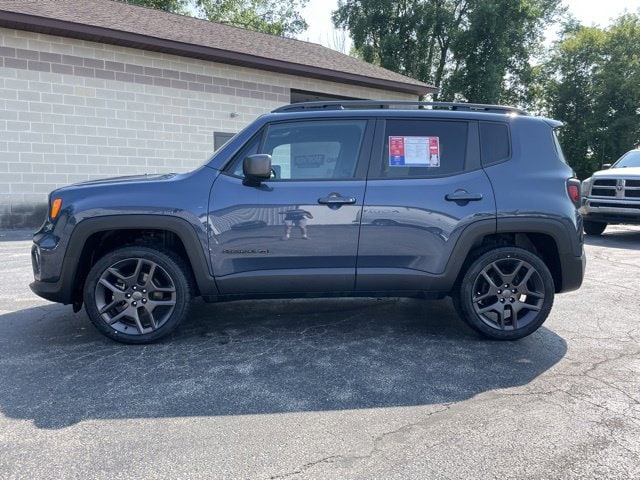 Used 2021 Jeep Renegade 80TH Edition with VIN ZACNJDBBXMPN32877 for sale in Ashtabula, OH