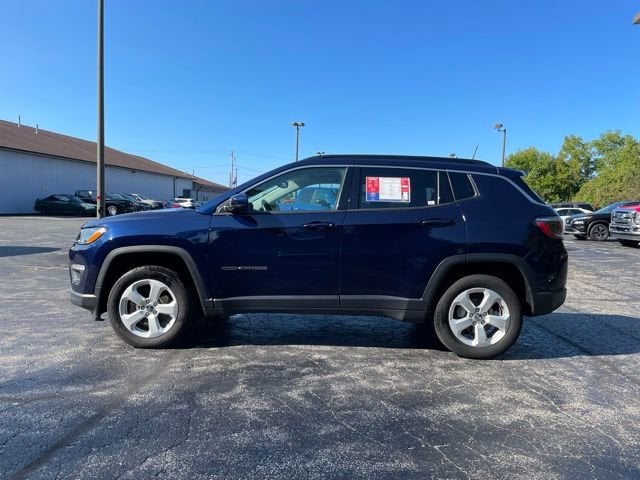 Used 2020 Jeep Compass Latitude with VIN 3C4NJDBB0LT146852 for sale in Ashtabula, OH