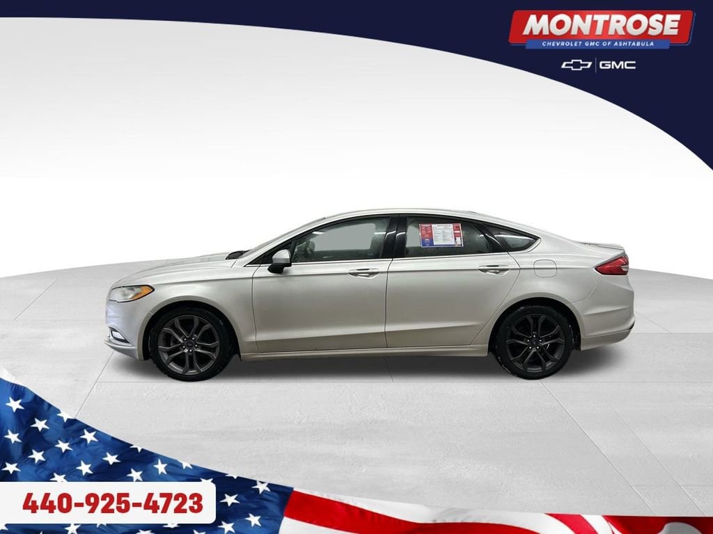 Used 2018 Ford Fusion SE with VIN 3FA6P0HD9JR148782 for sale in Ashtabula, OH