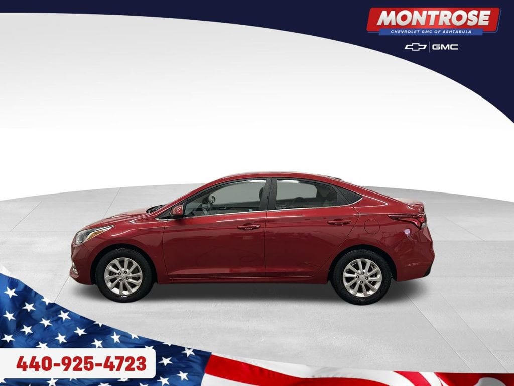 Used 2022 Hyundai Accent SEL with VIN 3KPC24A61NE180590 for sale in Ashtabula, OH