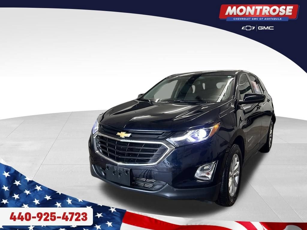 Used 2021 Chevrolet Equinox LT with VIN 3GNAXUEV4MS111698 for sale in Ashtabula, OH