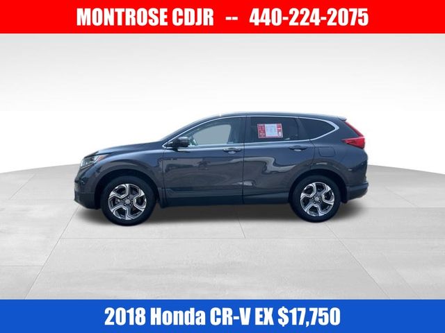 Used 2018 Honda CR-V EX with VIN 7FARW2H53JE038914 for sale in Kingsville, OH