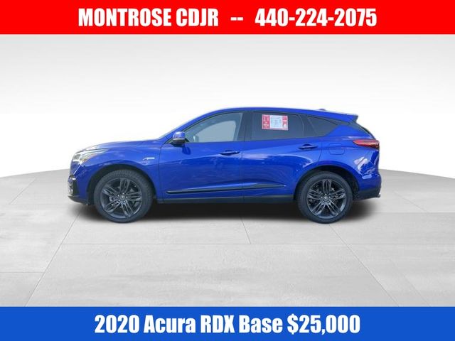 Used 2020 Acura RDX A-Spec Package with VIN 5J8TC2H66LL015311 for sale in Kingsville, OH