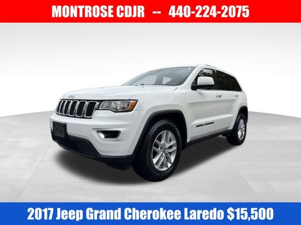 Used 2017 Jeep Grand Cherokee Laredo For Sale Kingsville OH