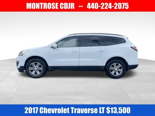 Used 2017 Chevrolet Traverse 1LT with VIN 1GNKVGKD4HJ269778 for sale in Kingsville, OH