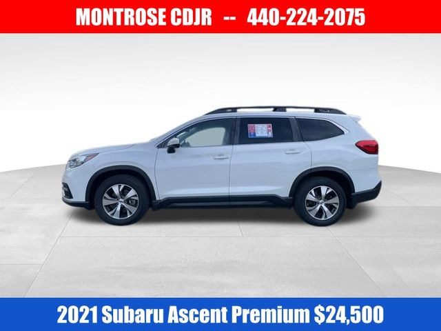 Used 2021 Subaru Ascent Premium with VIN 4S4WMACD4M3437891 for sale in Kingsville, OH