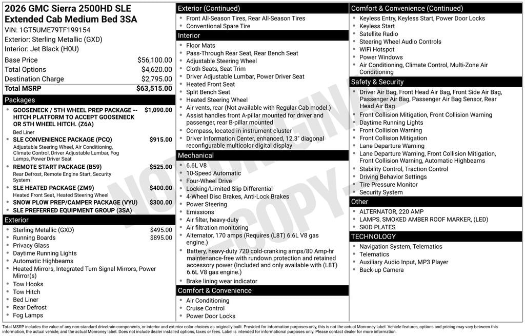 2026 GMC Sierra 2500HD SLE - Photo 33