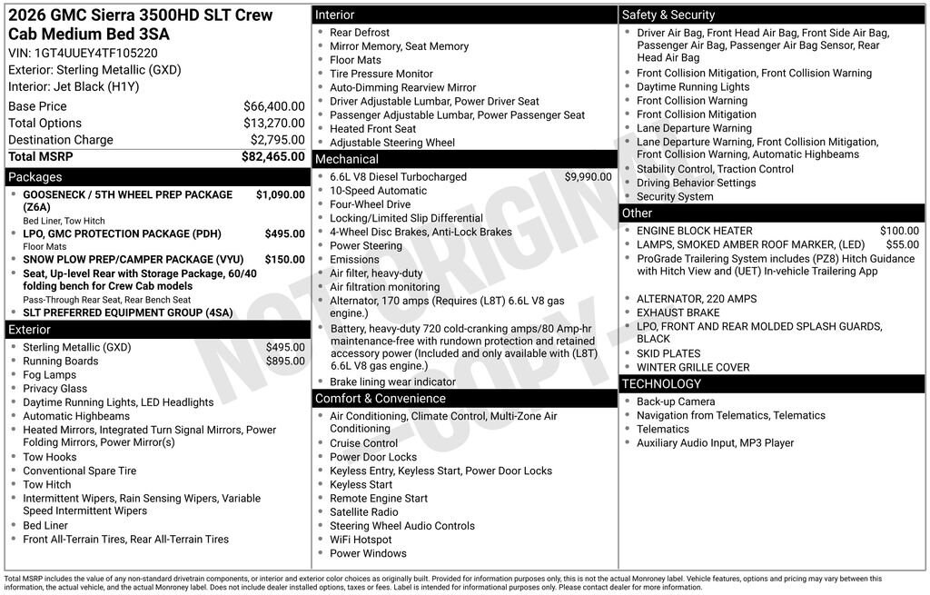 2026 GMC Sierra 3500HD SLT - Photo 34