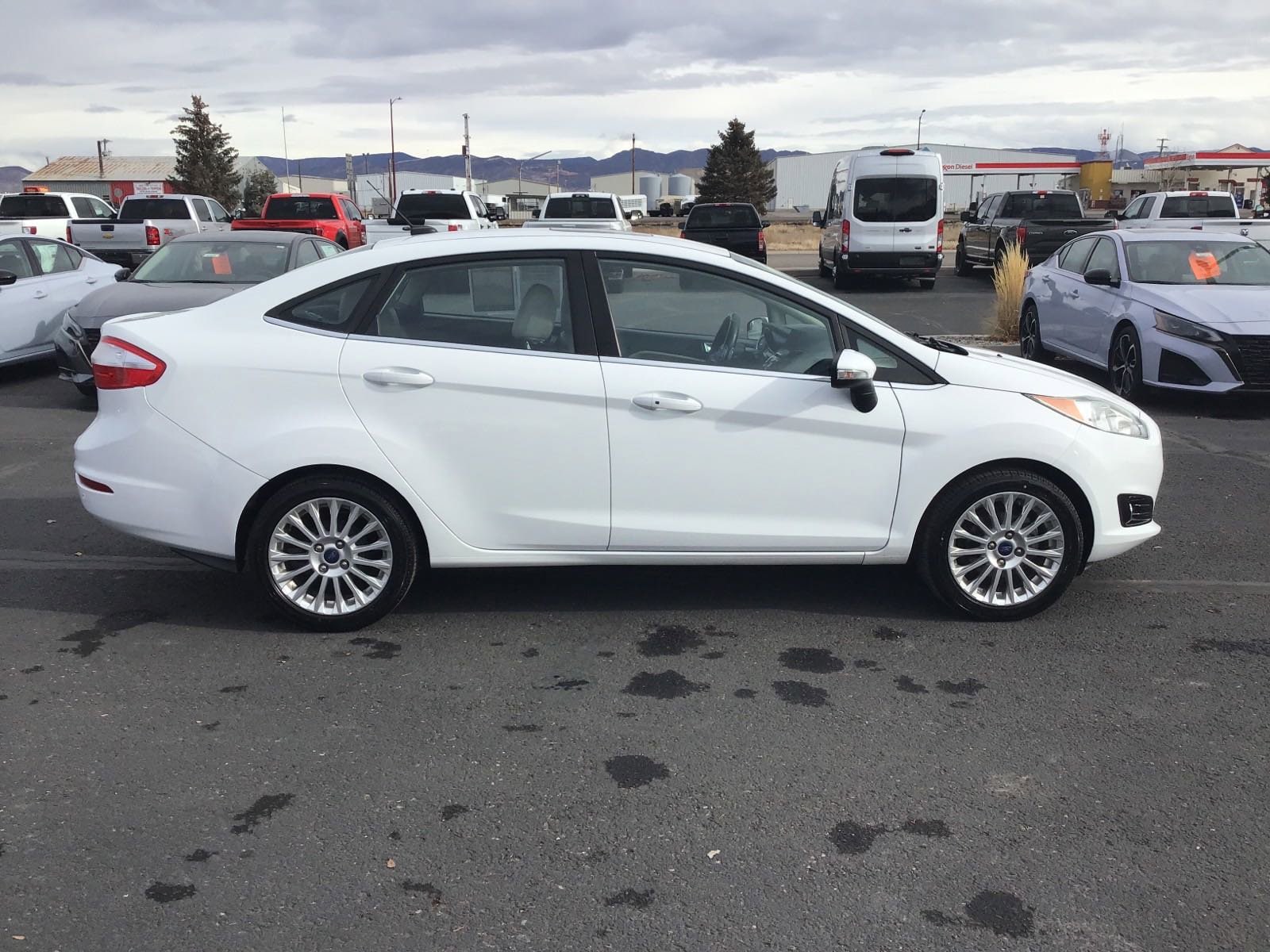 Used 2014 Ford Fiesta Titanium with VIN 3FADP4CJ5EM195970 for sale in Montrose, CO