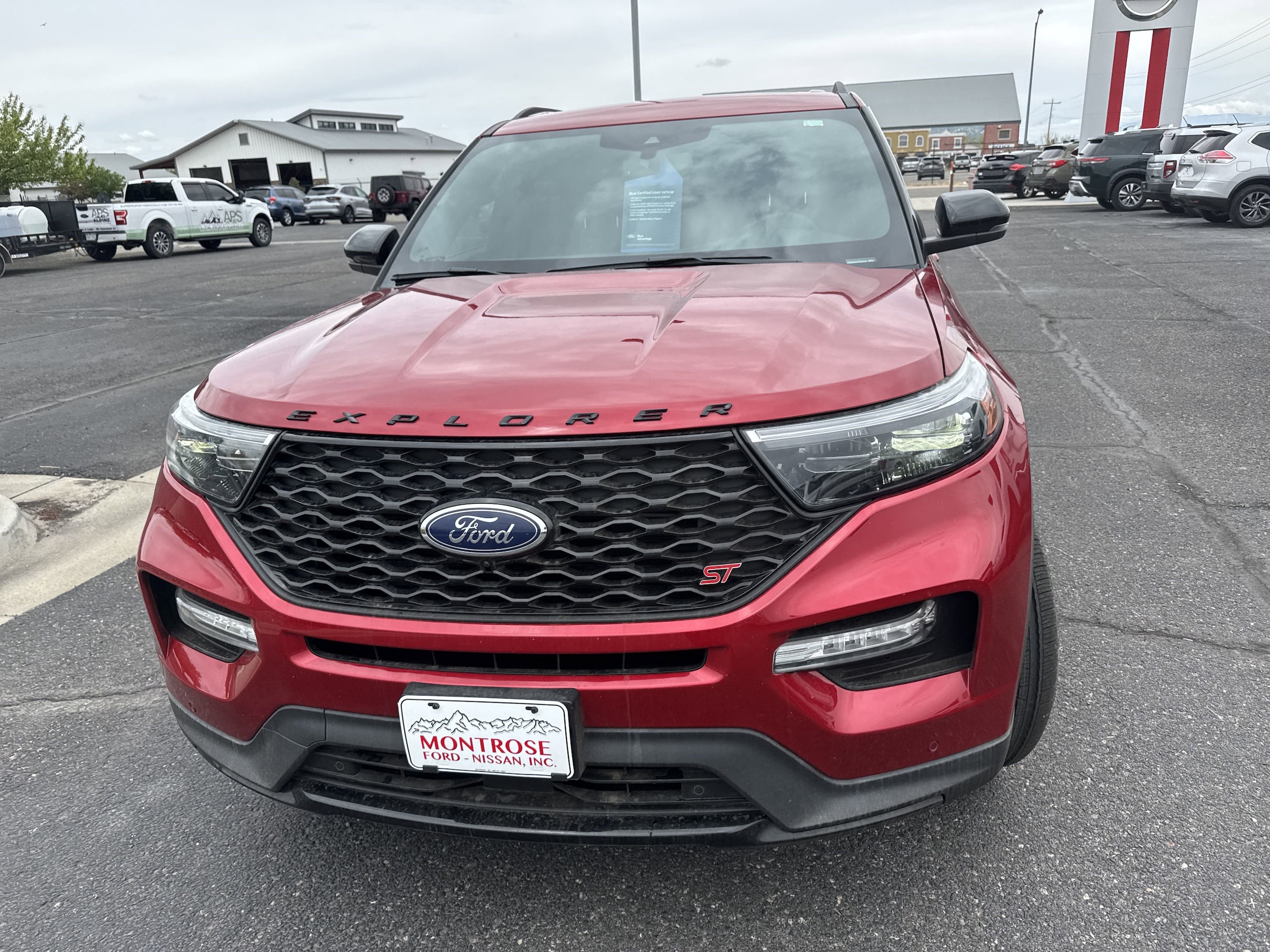 Used 2023 Ford Explorer ST with VIN 1FM5K8GC2PGB34164 for sale in Montrose, CO