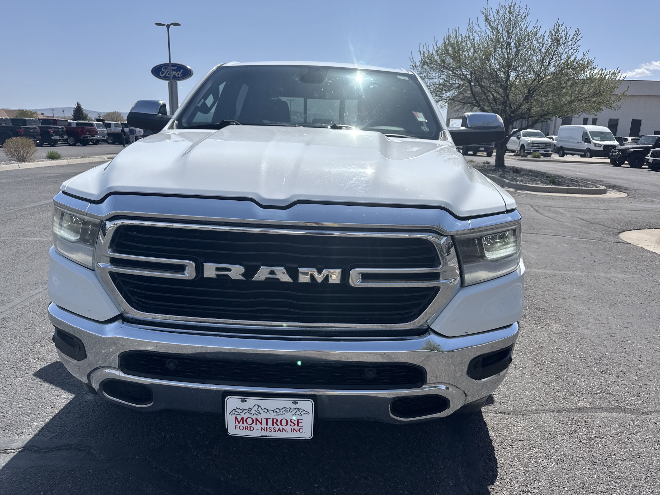 Used 2019 RAM Ram 1500 Big Horn with VIN 1C6SRFMT5KN522156 for sale in Montrose, CO