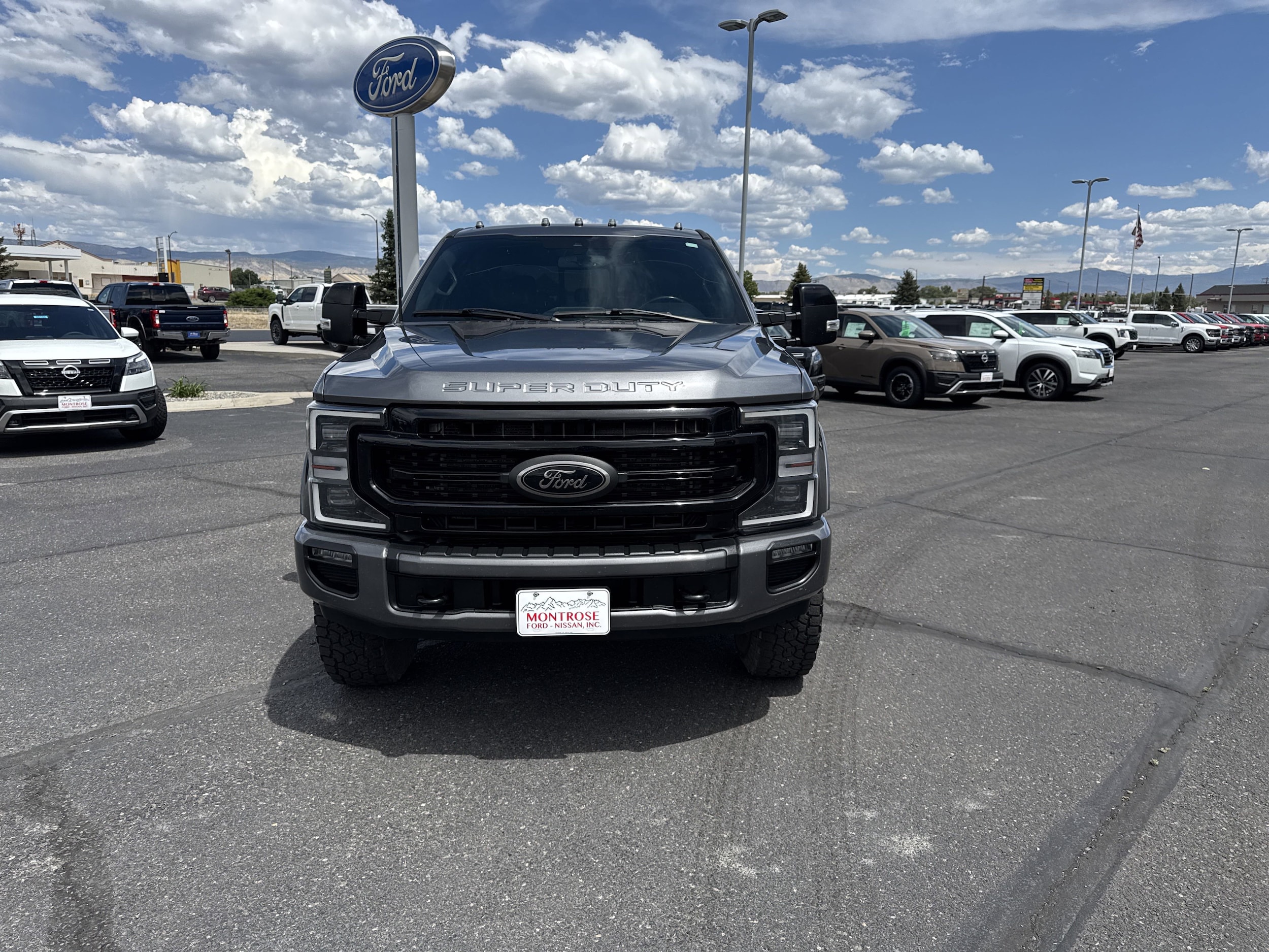 Used 2022 Ford F-350 Super Duty Lariat with VIN 1FT8W3BT3NED89608 for sale in Montrose, CO