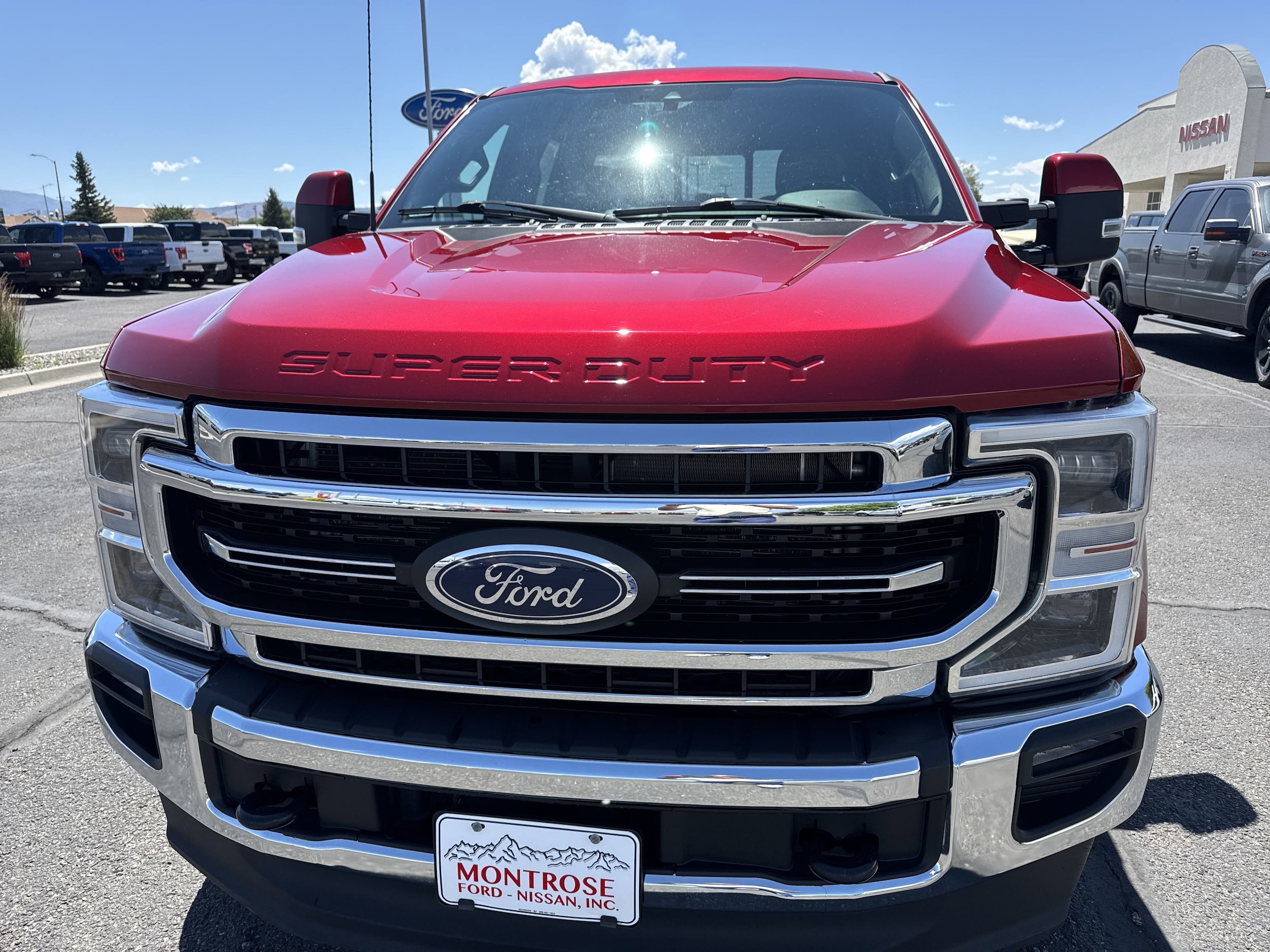 Used 2022 Ford F-350 Super Duty Lariat with VIN 1FT8W3BT9NEF11243 for sale in Montrose, CO