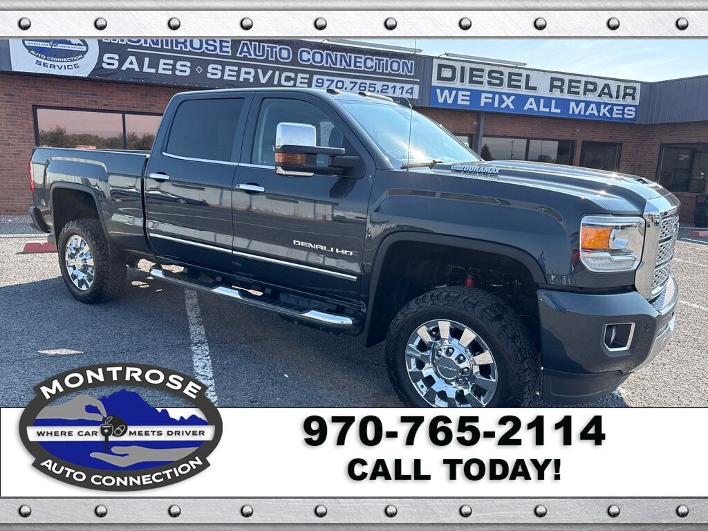 Used 2018 GMC Sierra 2500HD Denali Truck Crew Cab