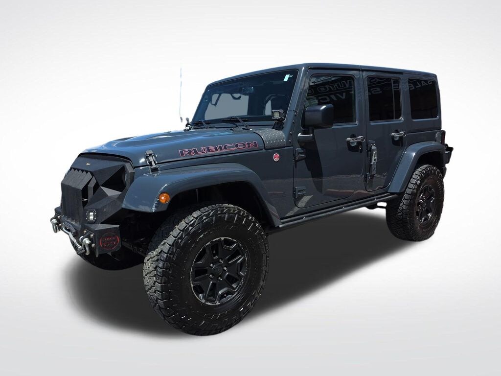 Used 2017 Jeep Wrangler JK Unlimited Rubicon 4x4 SUV