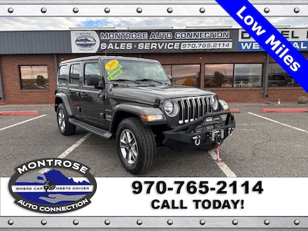 2018 Jeep Wrangler Unlimited Sahara 4x4 SUV