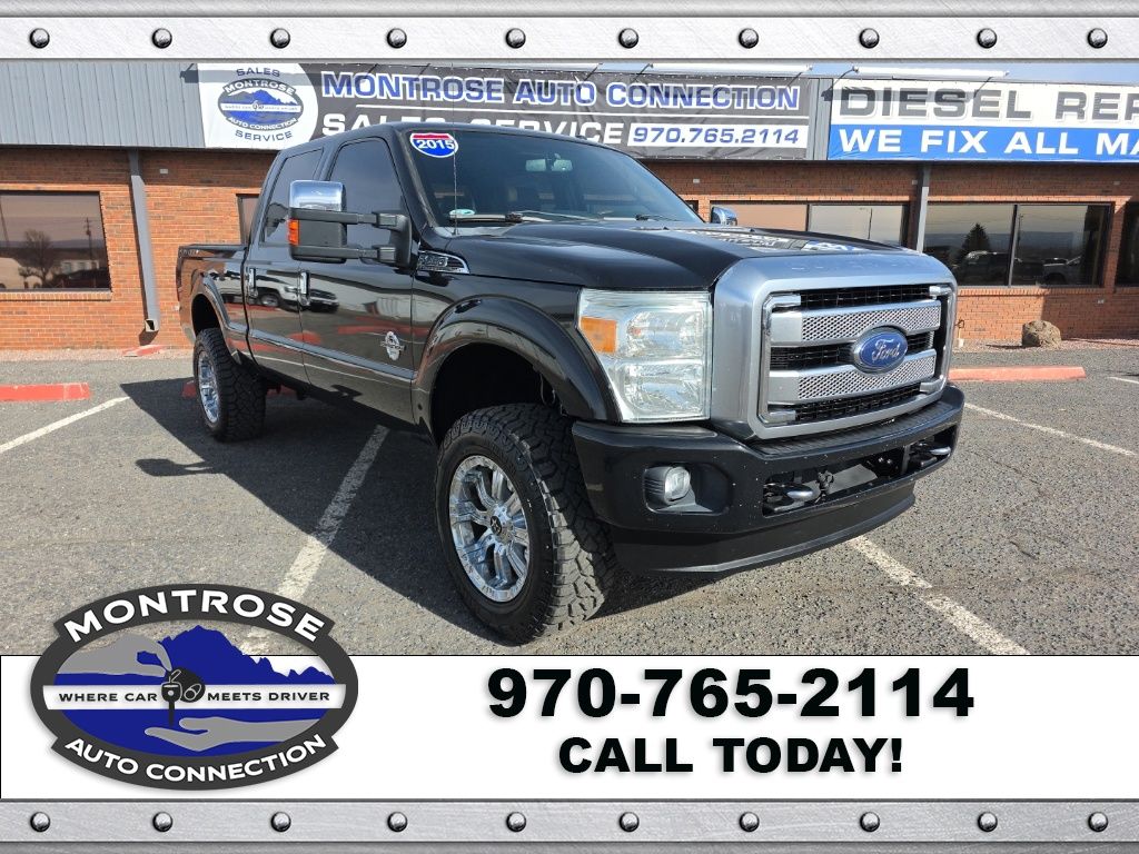 2015 Ford F-350 Super Duty Platinum