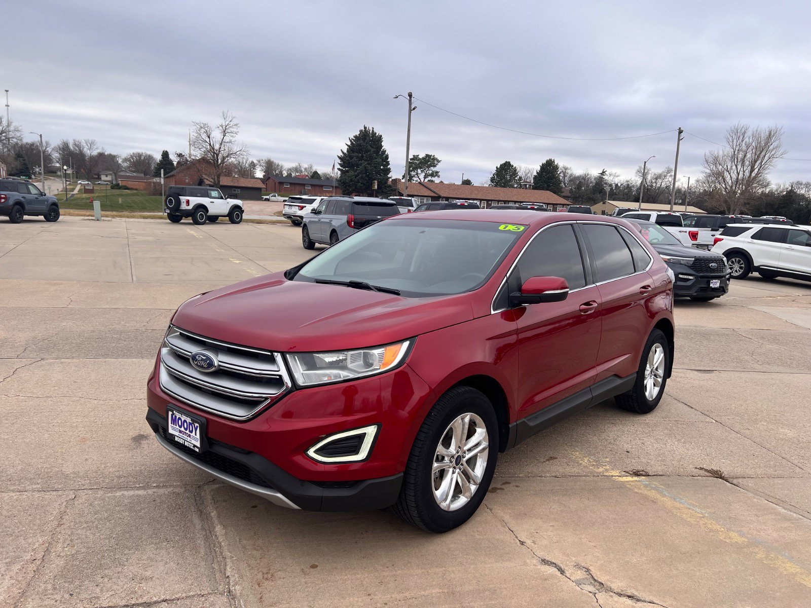 Used 2015 Ford Edge SEL with VIN 2FMTK4J83FBB38749 for sale in Niobrara, NE