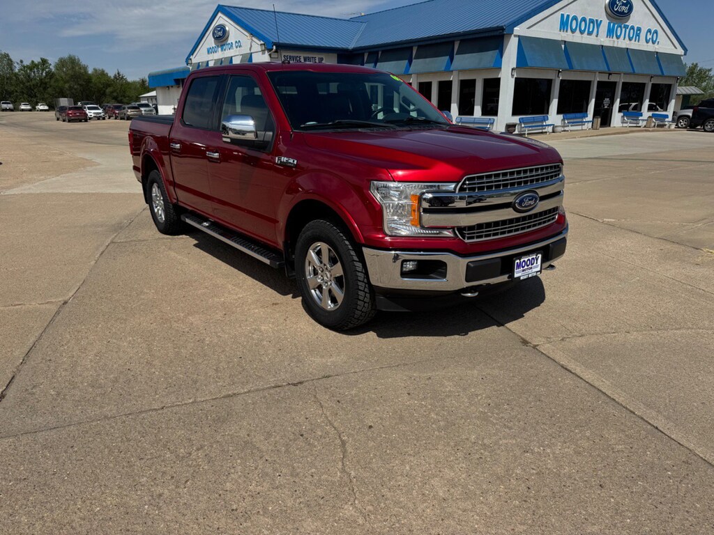 Used 2018 Ford F-150 LARIAT Truck SuperCrew Cab