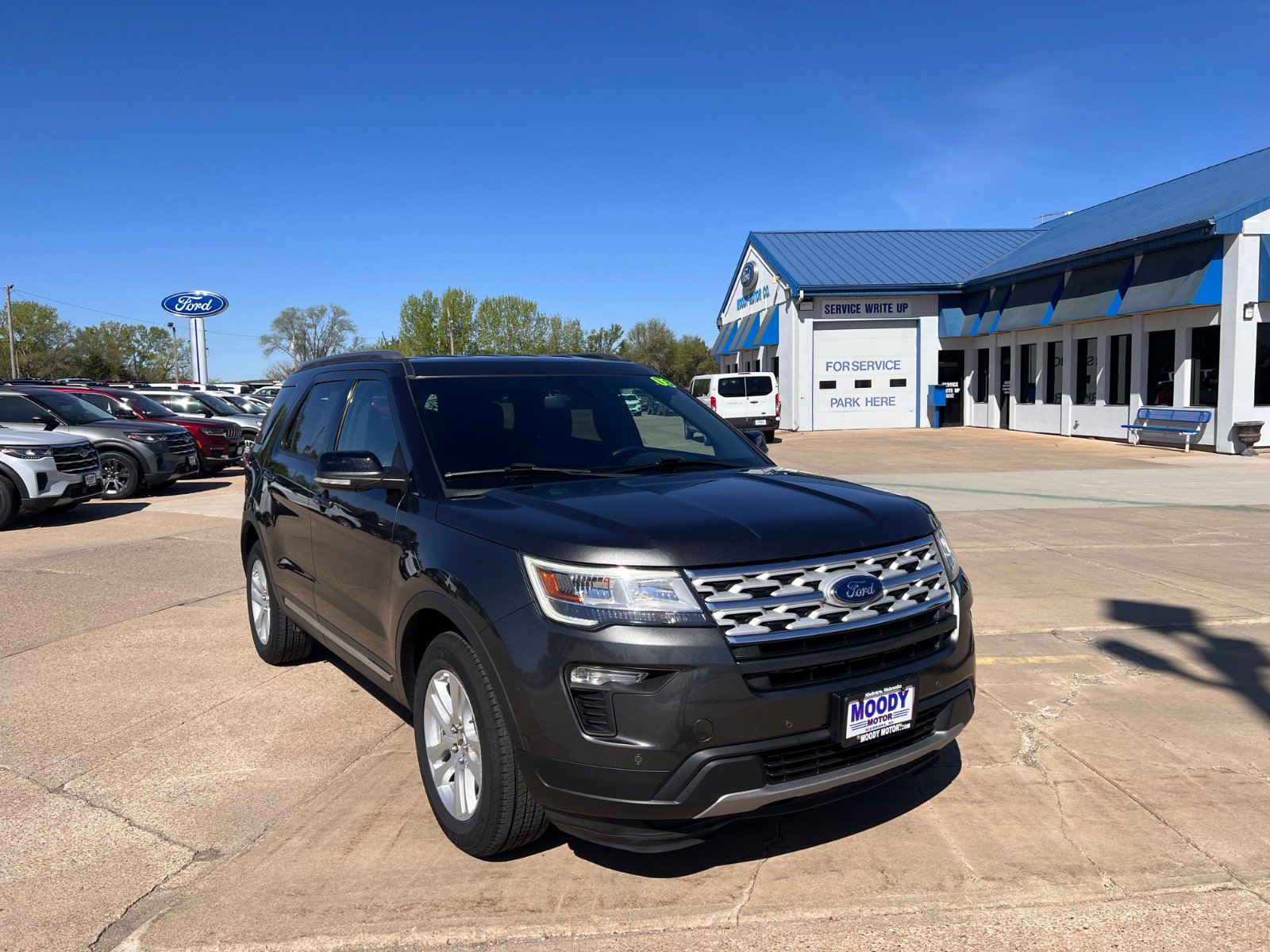 Used 2018 Ford Explorer XLT with VIN 1FM5K8D83JGC14094 for sale in Niobrara, NE