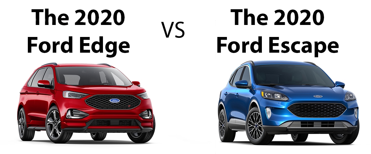 2020 Ford Edge vs 2020 Ford Escape | Moody Motor