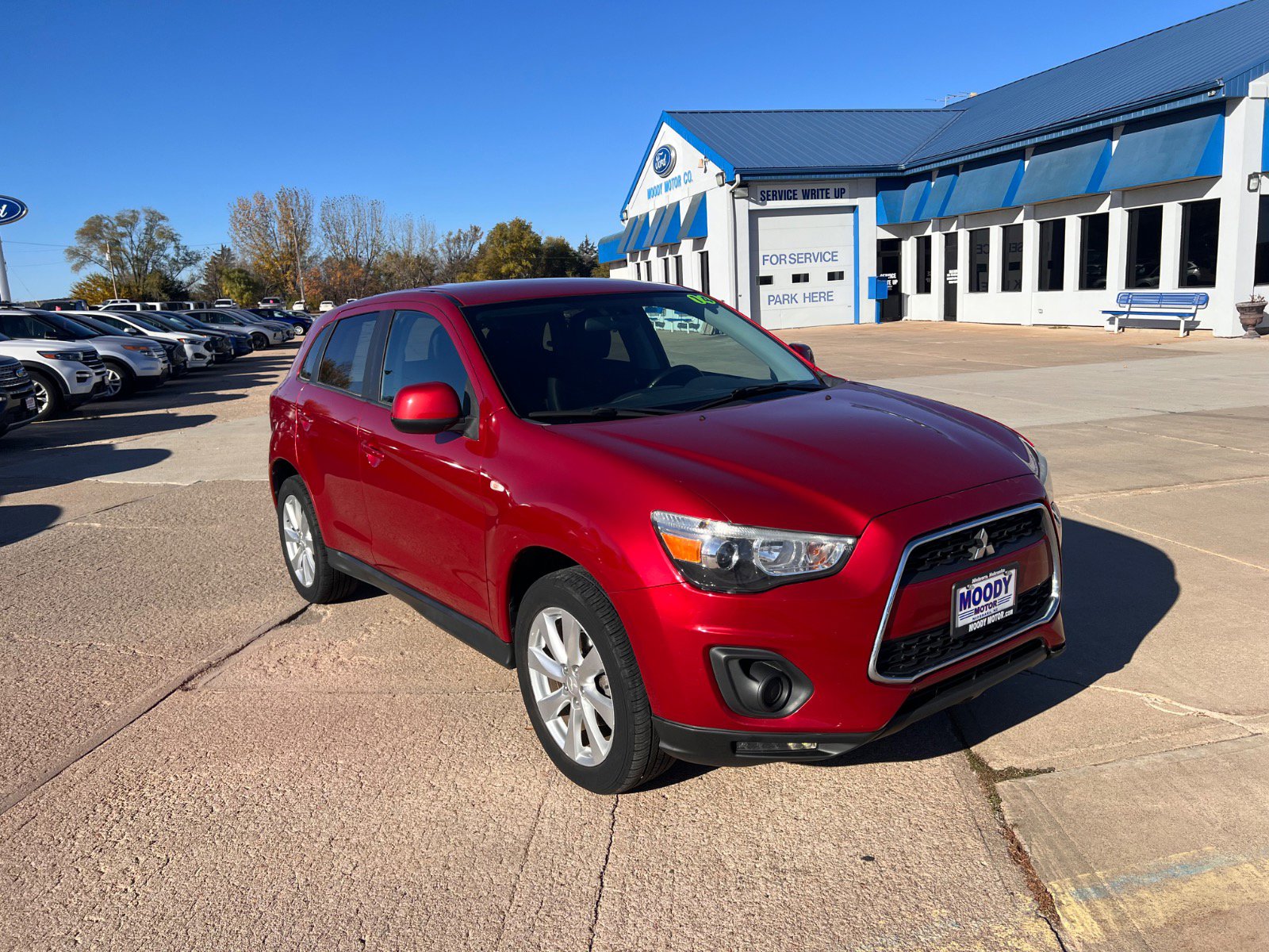 Used 2014 Mitsubishi Outlander Sport ES with VIN 4A4AR3AU6EE022018 for sale in Niobrara, NE