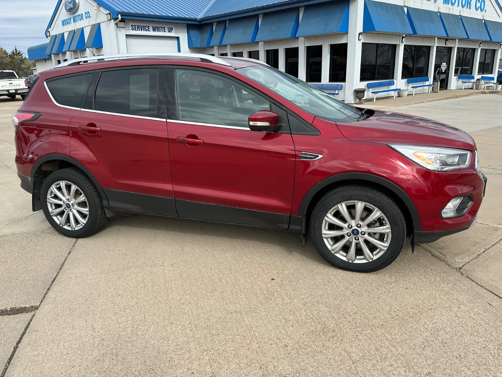 Used 2017 Ford Escape Titanium with VIN 1FMCU9J93HUA50328 for sale in Niobrara, NE