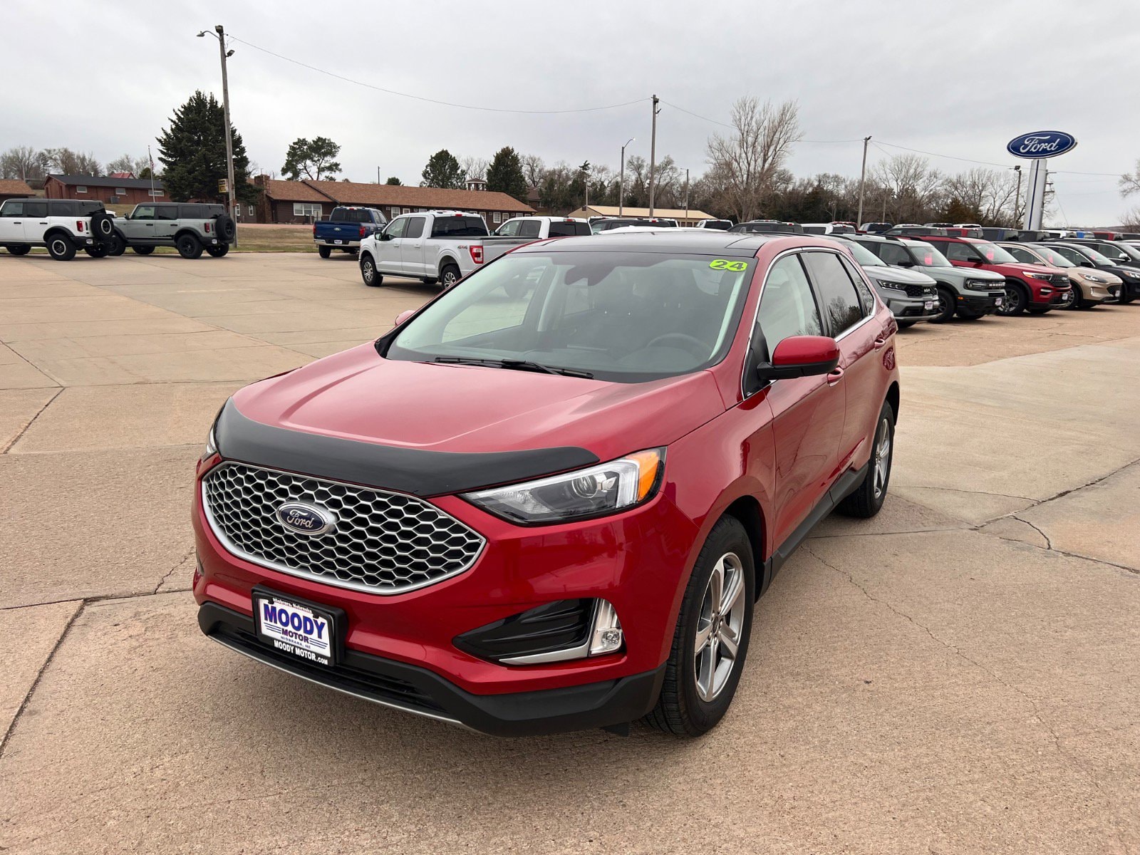 Used 2024 Ford Edge SEL with VIN 2FMPK4J98RBA46180 for sale in Niobrara, NE