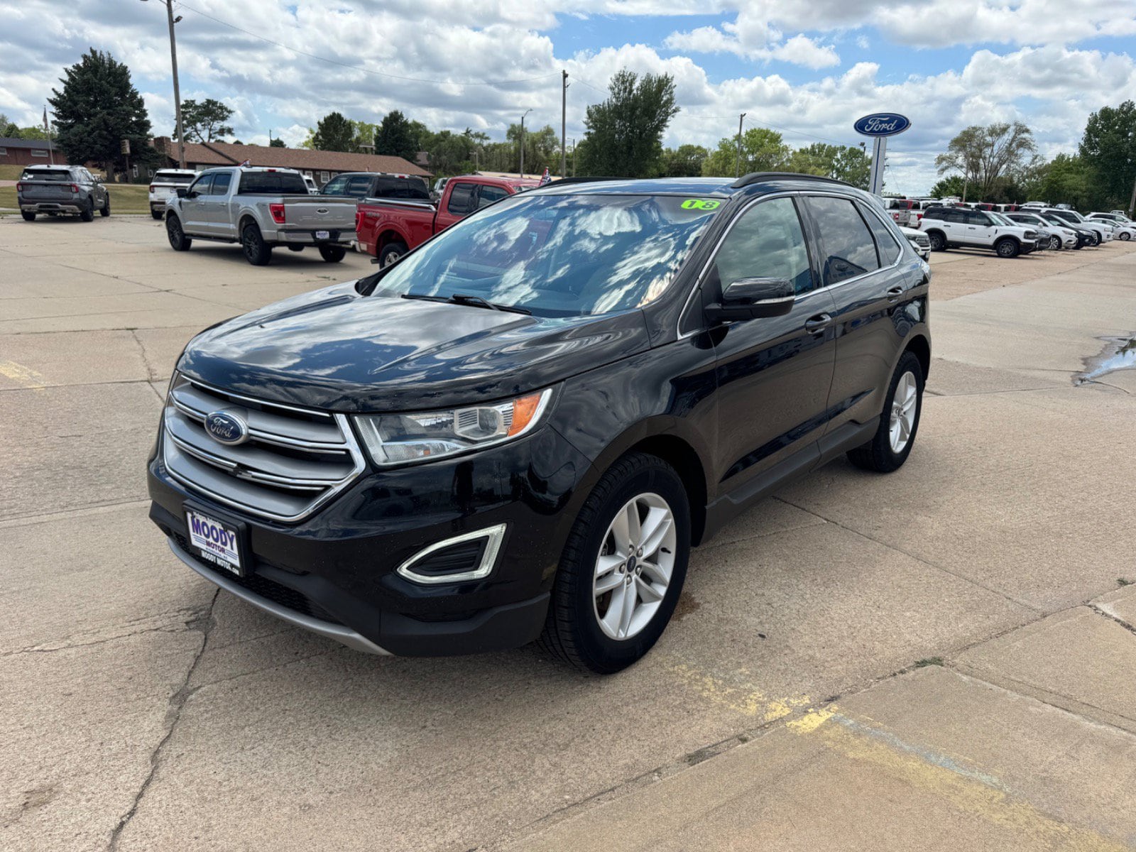 Used 2018 Ford Edge SEL with VIN 2FMPK4J8XJBB89272 for sale in Niobrara, NE