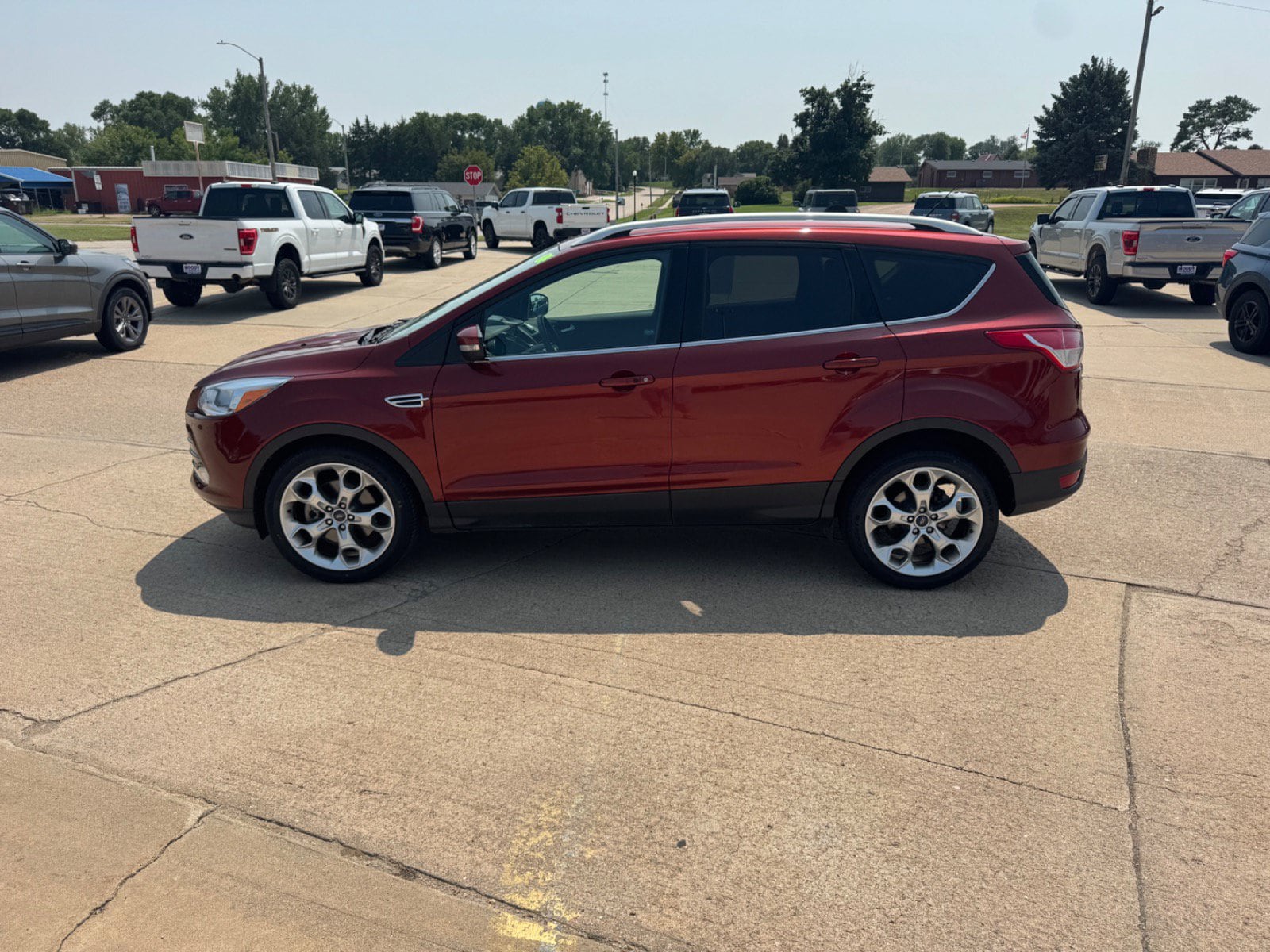 Used 2015 Ford Escape Titanium with VIN 1FMCU0J96FUA25044 for sale in Niobrara, NE