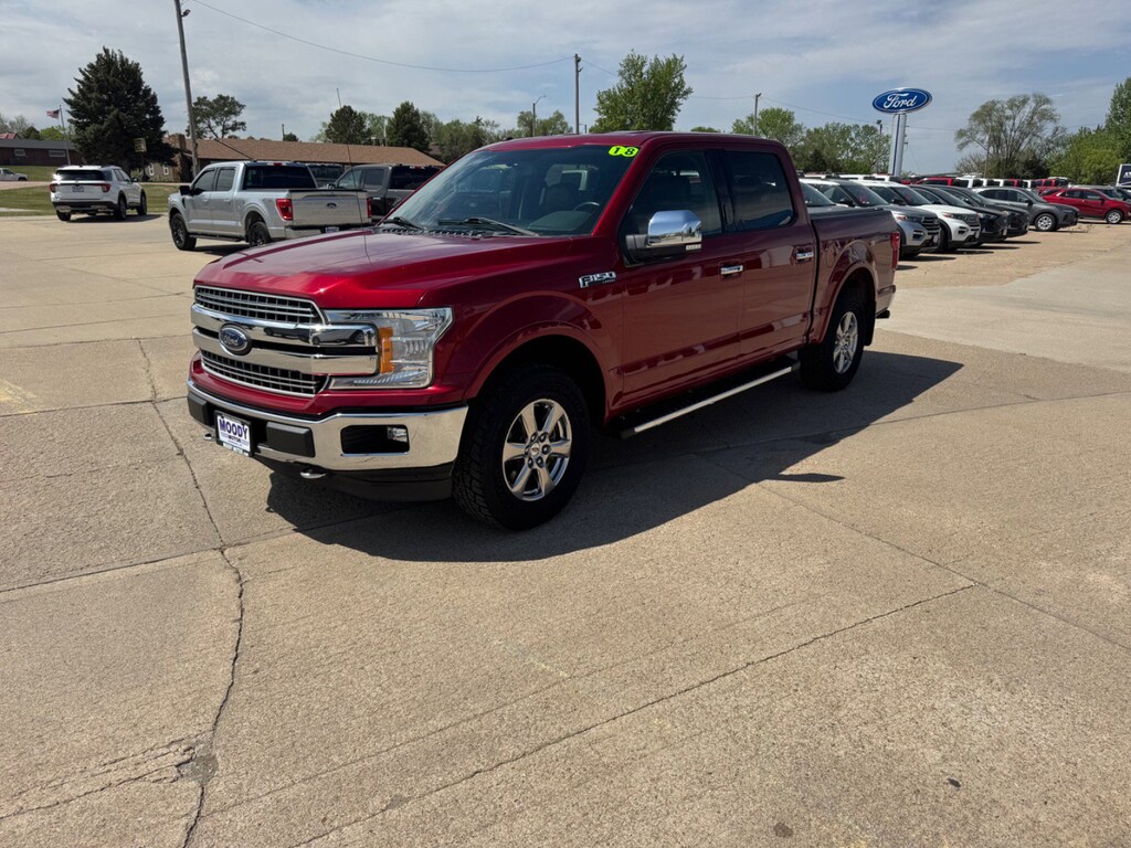 Used 2018 Ford F-150 LARIAT Truck SuperCrew Cab
