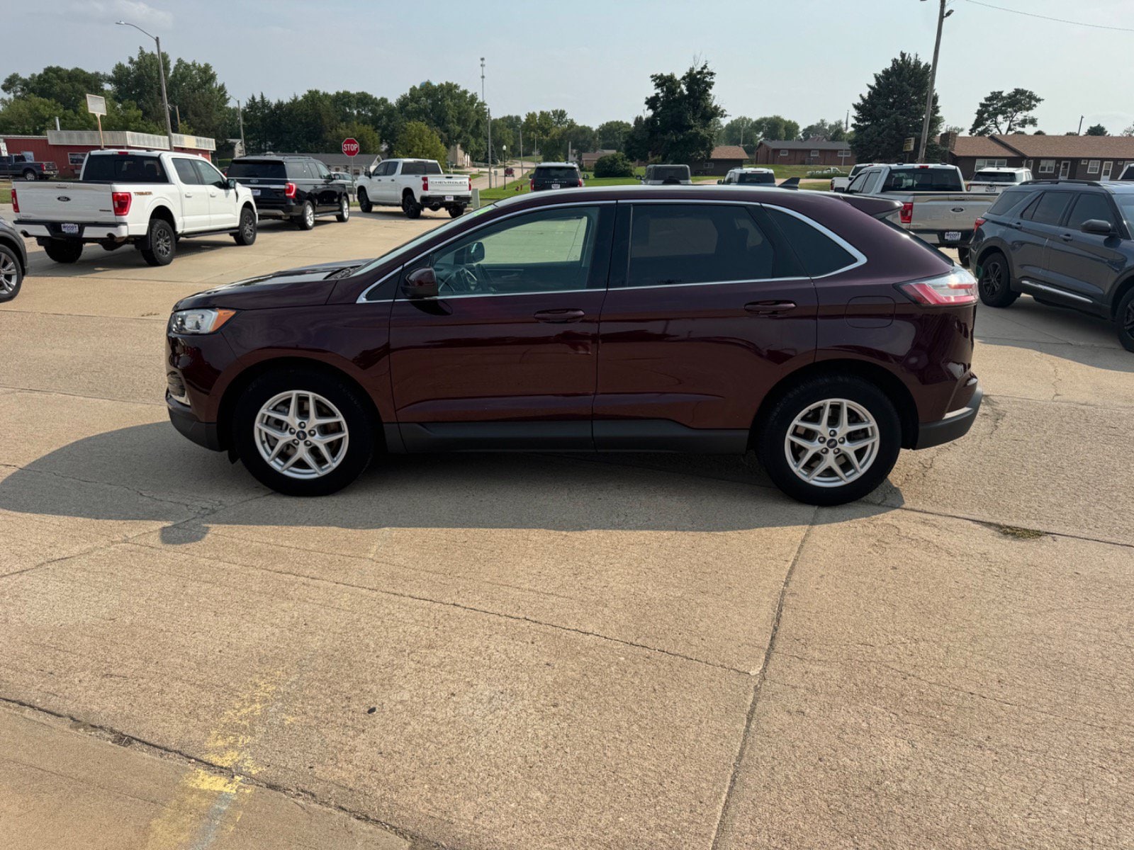 Used 2021 Ford Edge SEL with VIN 2FMPK4J96MBA33579 for sale in Niobrara, NE