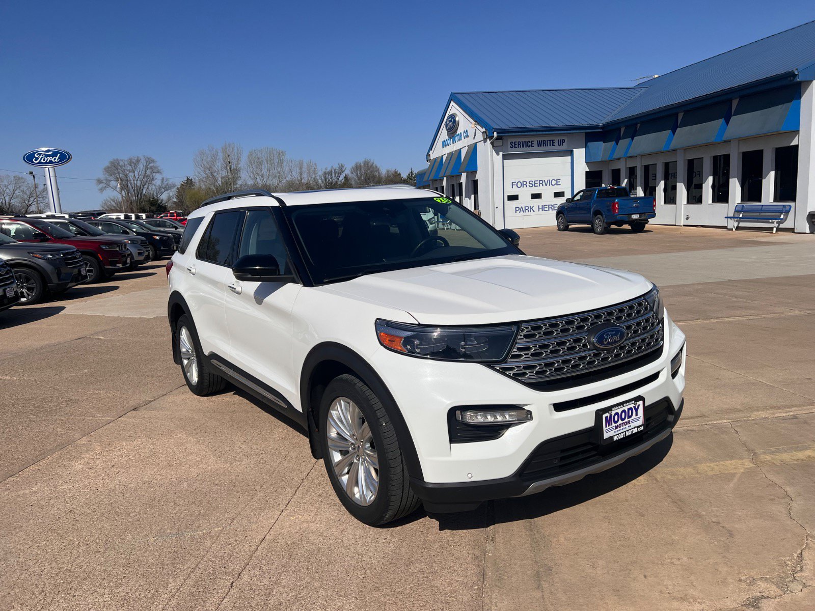 Used 2020 Ford Explorer Limited with VIN 1FMSK8FH5LGC90953 for sale in Niobrara, NE
