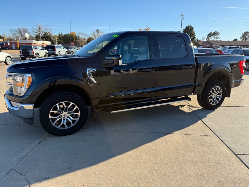 Used 2021 Ford F-150 LARIAT Truck SuperCrew Cab