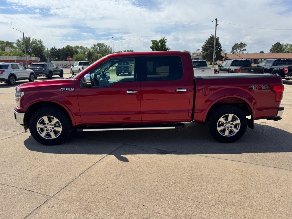 Used 2018 Ford F-150 LARIAT Truck SuperCrew Cab