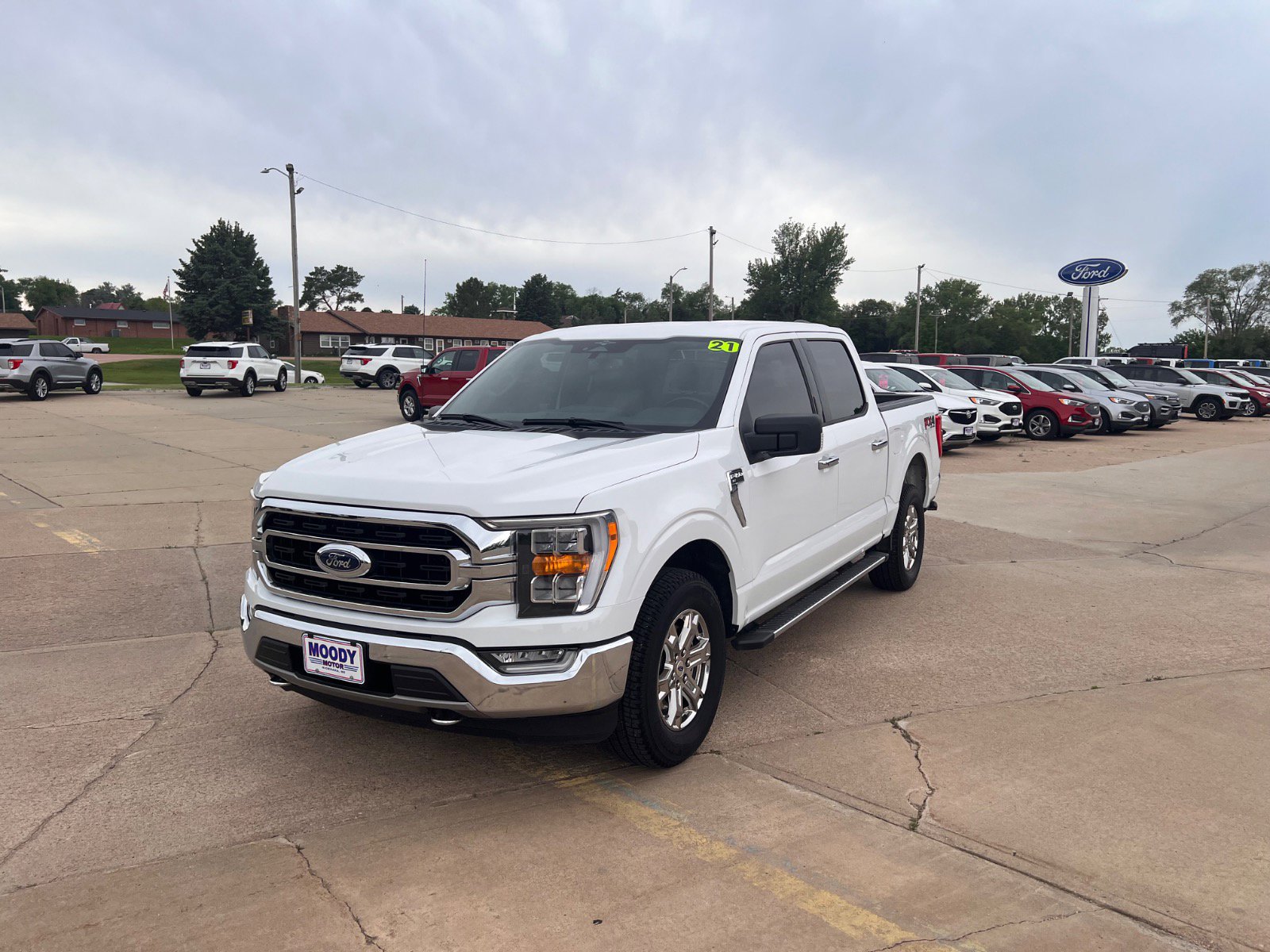 Used 2021 Ford F-150 XLT with VIN 1FTFW1E89MFB36806 for sale in Niobrara, NE