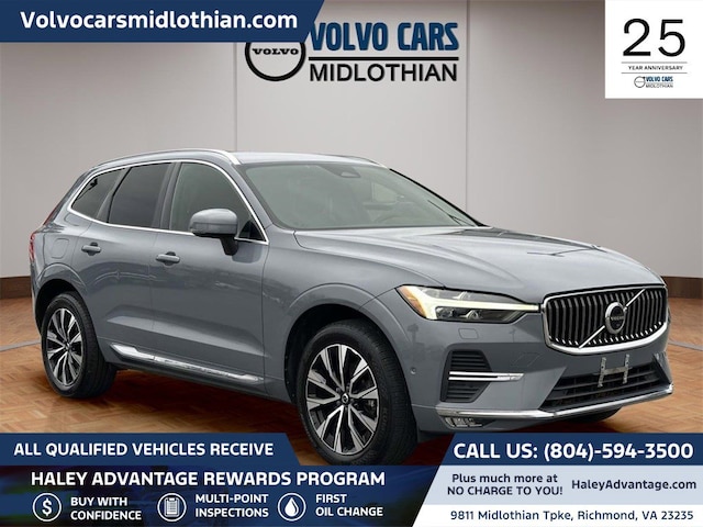 Featured pre-owned 2023 Volvo XC60 B5 Plus Bright Theme SUV for sale in Midlothian, VA