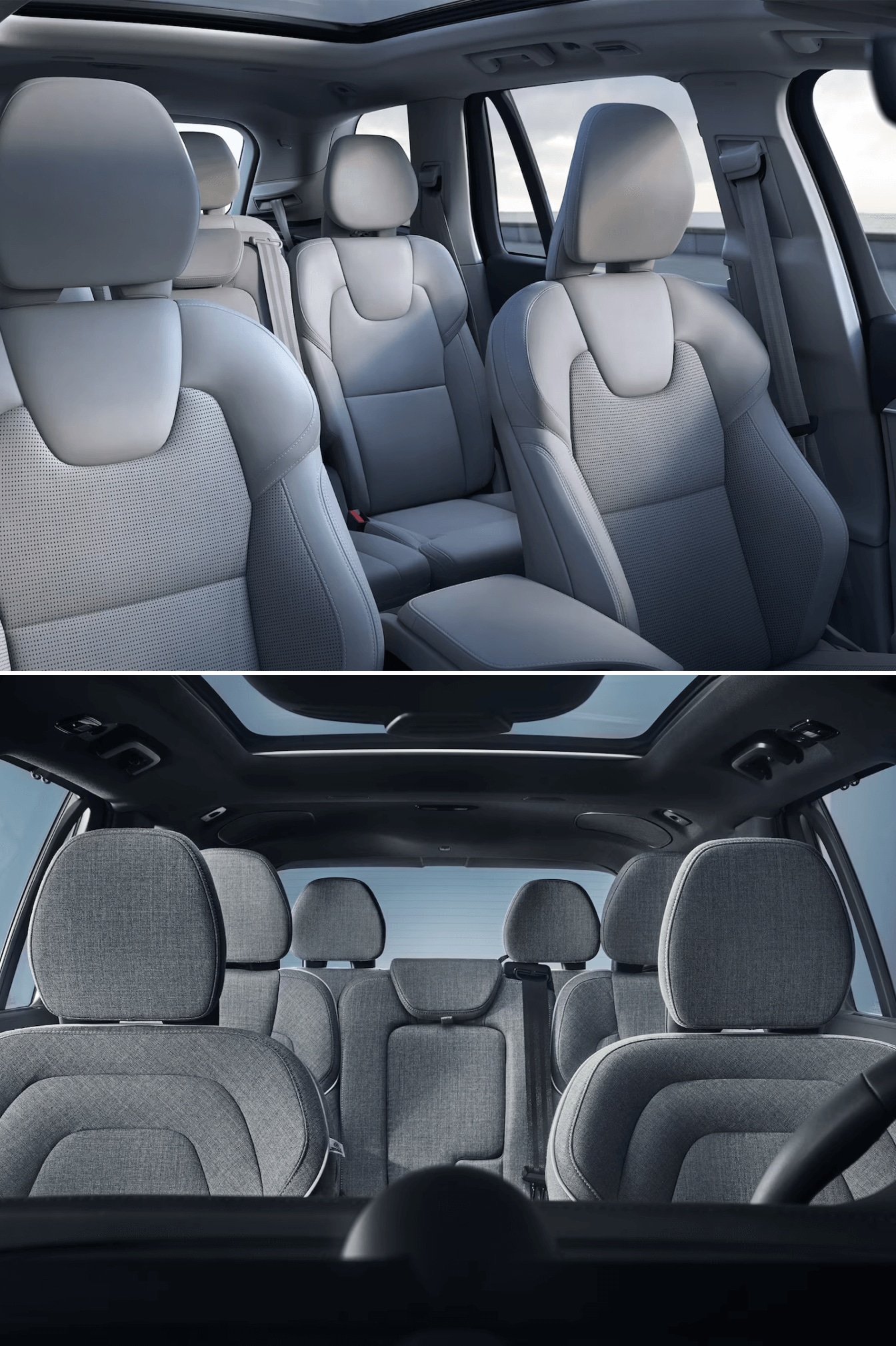 Lexus RX 450hl vs. Volvo XC90 Recharge Seat & Cargo Space