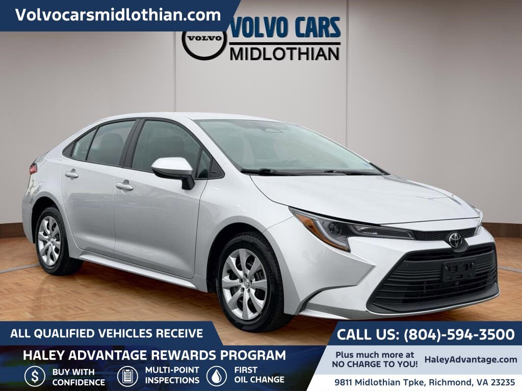 Used 2025 Toyota Corolla LE Sedan