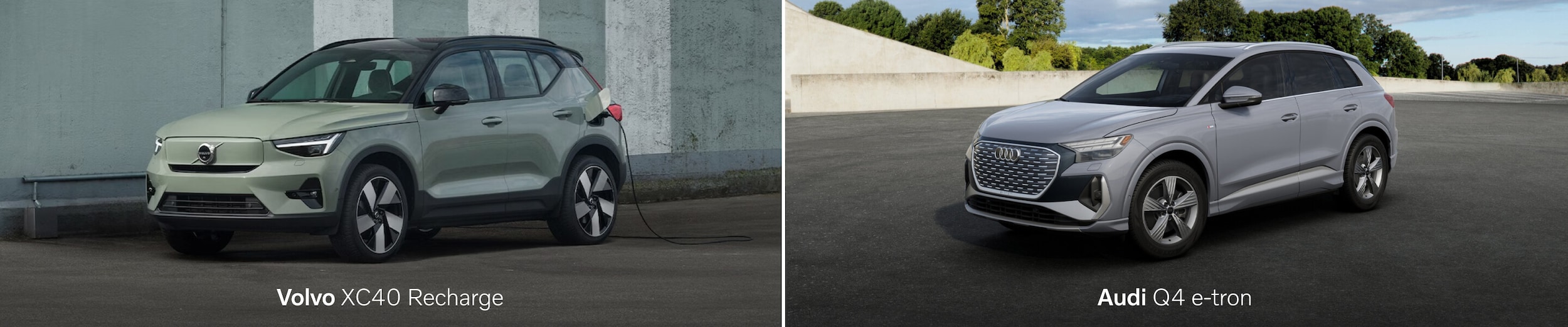 Electric SUV Comparison: Audi Q4 e-tron Vs. Volvo XC40 Electric