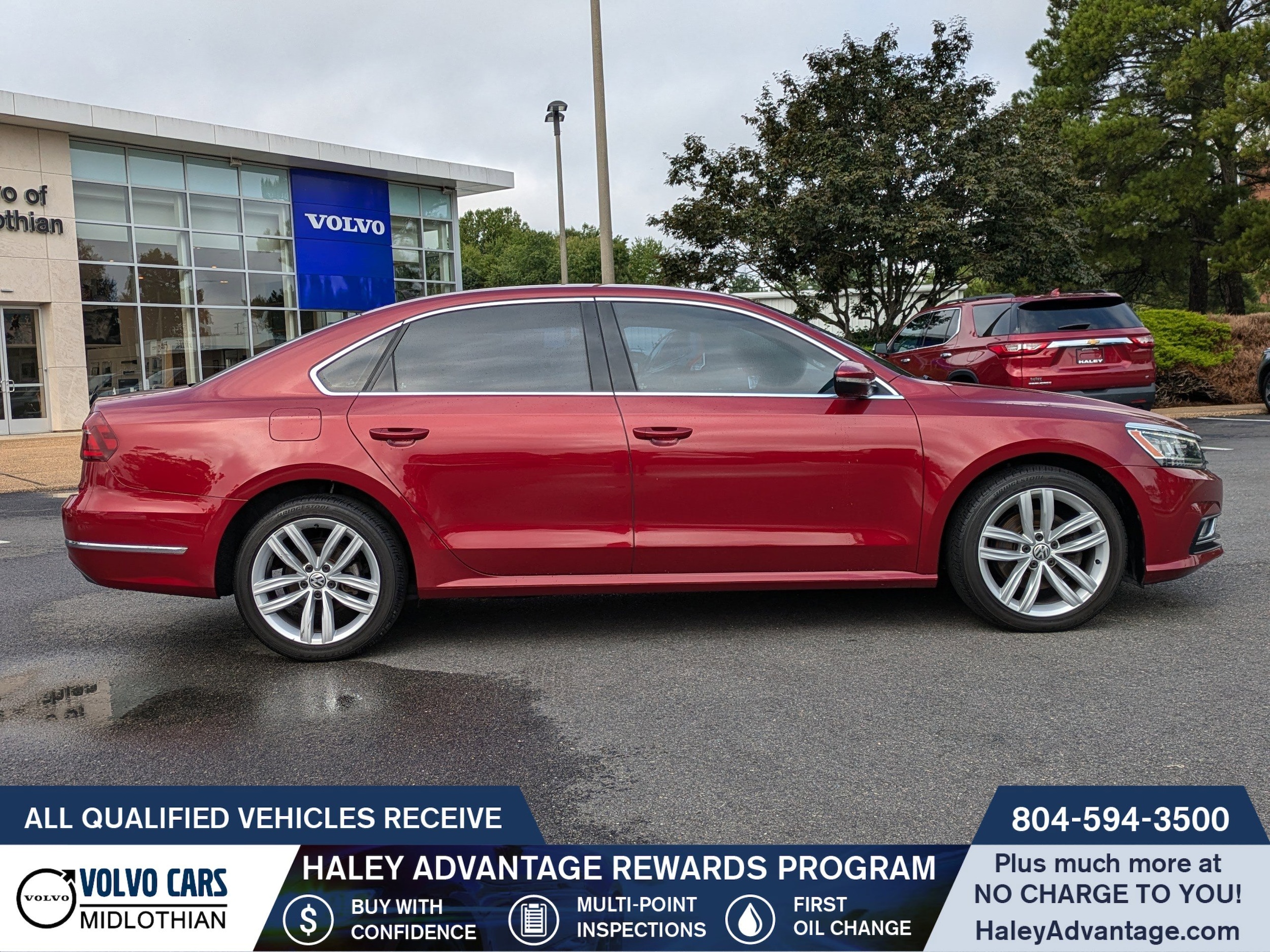 Used 2018 Volkswagen Passat SE with VIN 1VWBA7A32JC023722 for sale in Midlothian, VA