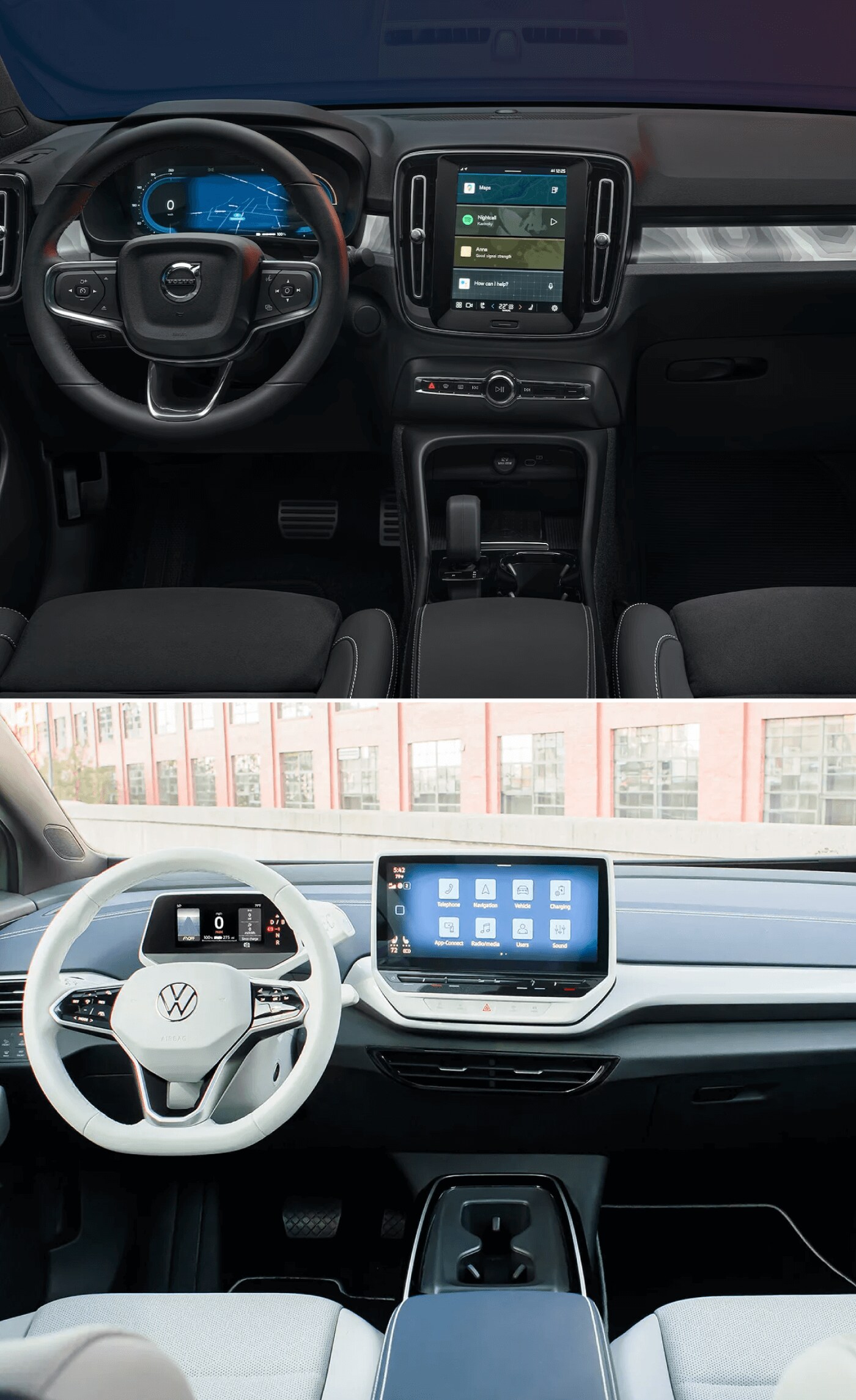 Volkswagen id4 vs volvo xc40 deals