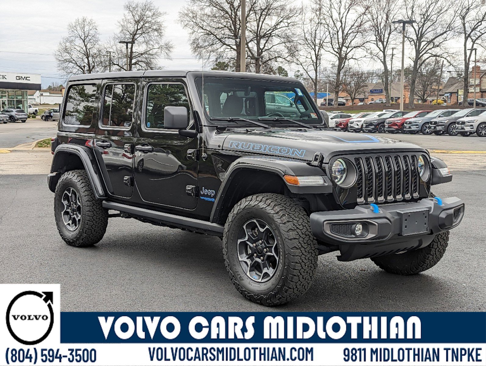 Used 2022 Jeep Wrangler 4xe For Sale at Volvo Cars Richmond | VIN:  1C4JJXR67NW198808