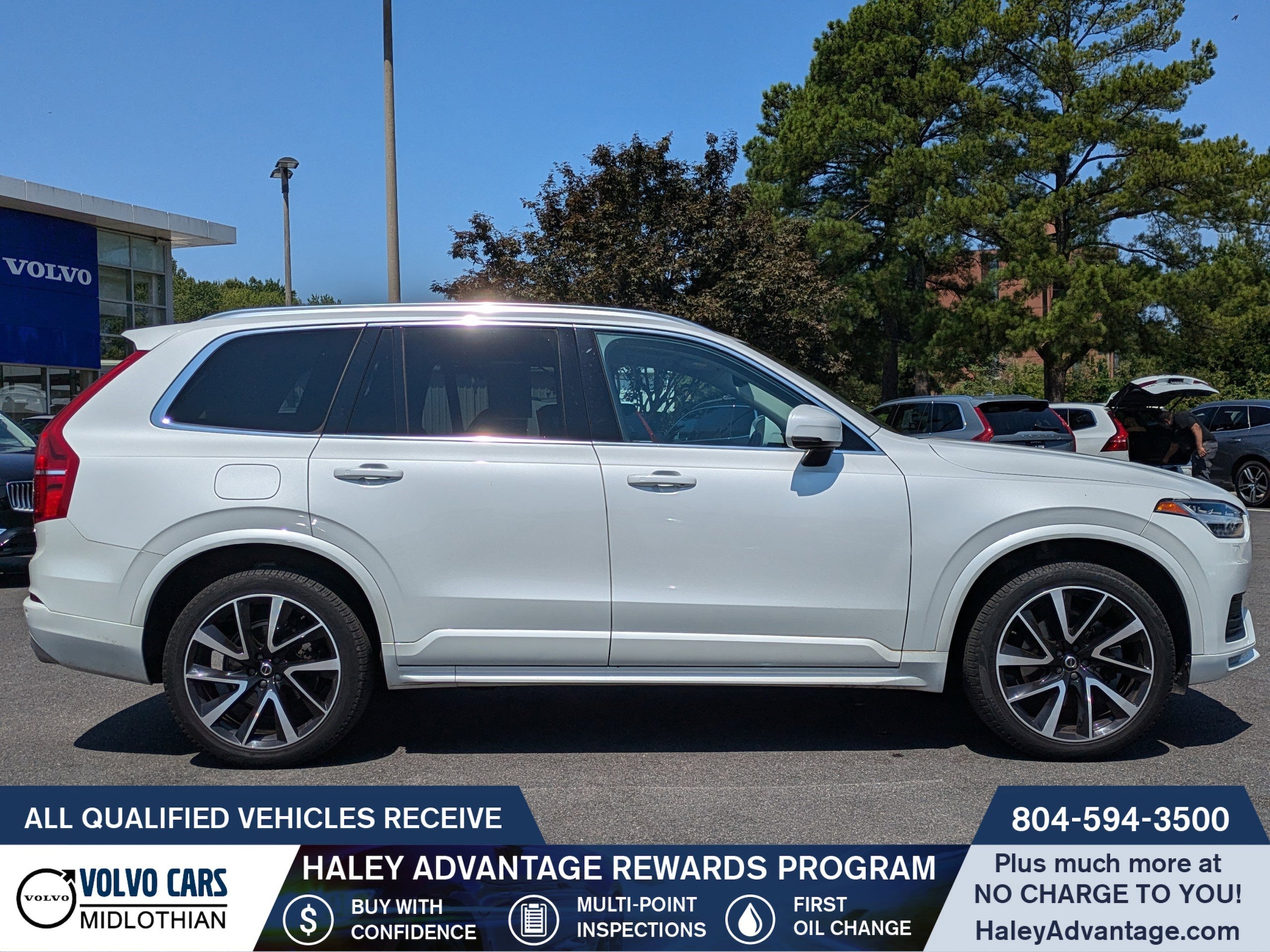 Used 2021 Volvo XC90 Momentum with VIN YV4A22PK8M1747411 for sale in Midlothian, VA