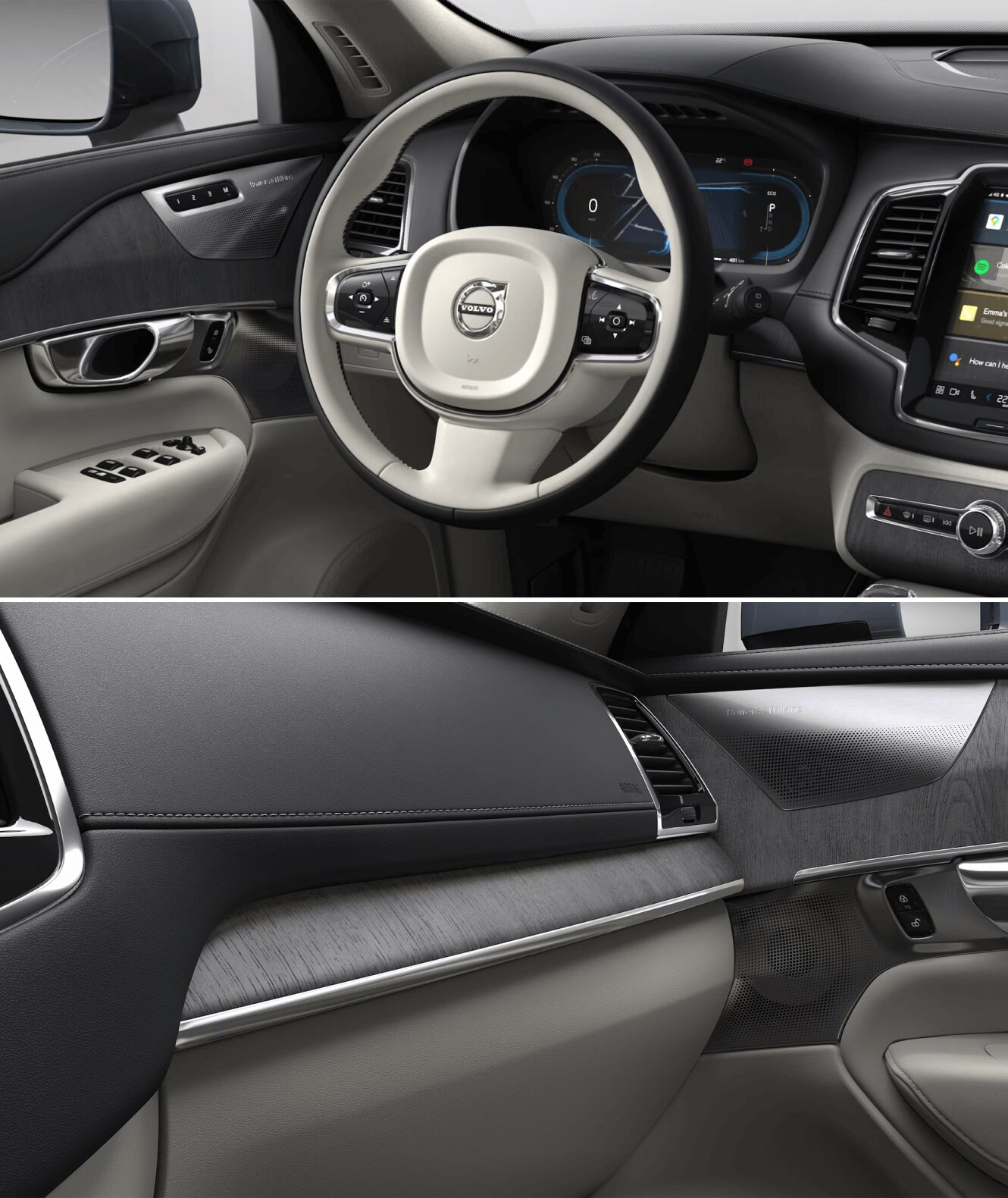 Audi Q7 vs. Volvo XC90 Interior Style and Benefits
